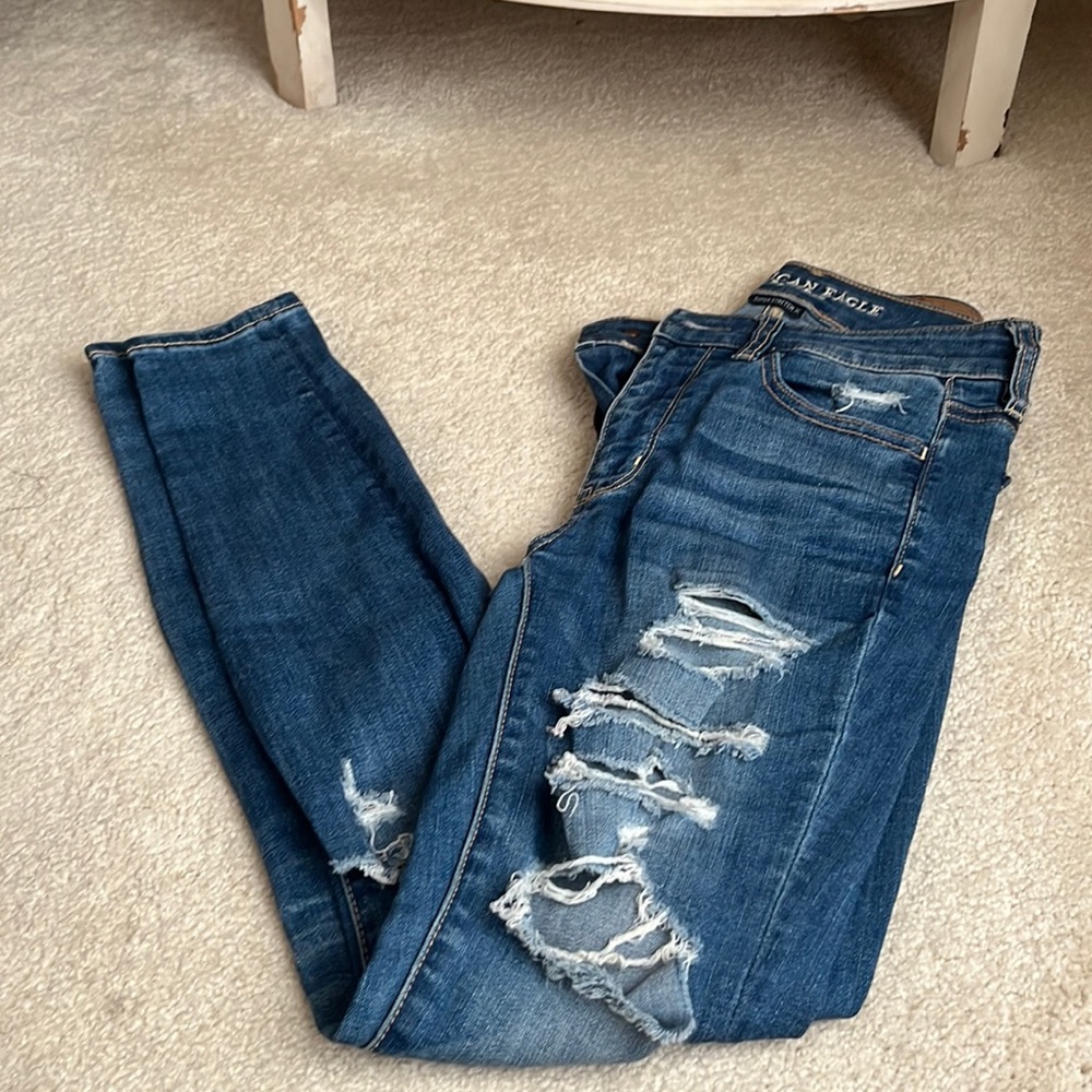 AE Super Stretch jeans, size 2